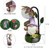 Садовые гномы уличная статуя с солнечными фонарями приветственный гном декор для дома сада двора патио подарки для мамы