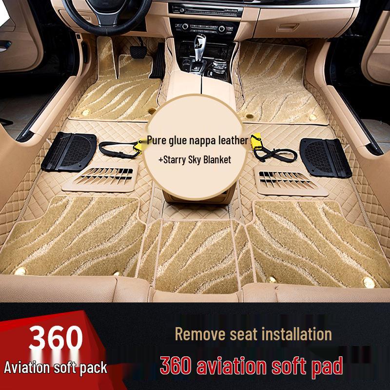 SIDI 360° Aviation Floor Mats - Soft Install, Seat Removal Required