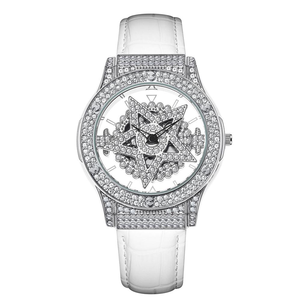 Pentagram Women'S Watch Snowflake Muse Quartz Watch Fashion Niche Premium Ladies Watch