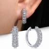 French Circle Earrings, Premium Fashion Celebrity Ear Buckles, Prom Celebrity Premium Atmosphere Earrings
