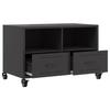 TV Cabinet Black 68 x 39 x 43.5 cm Steel