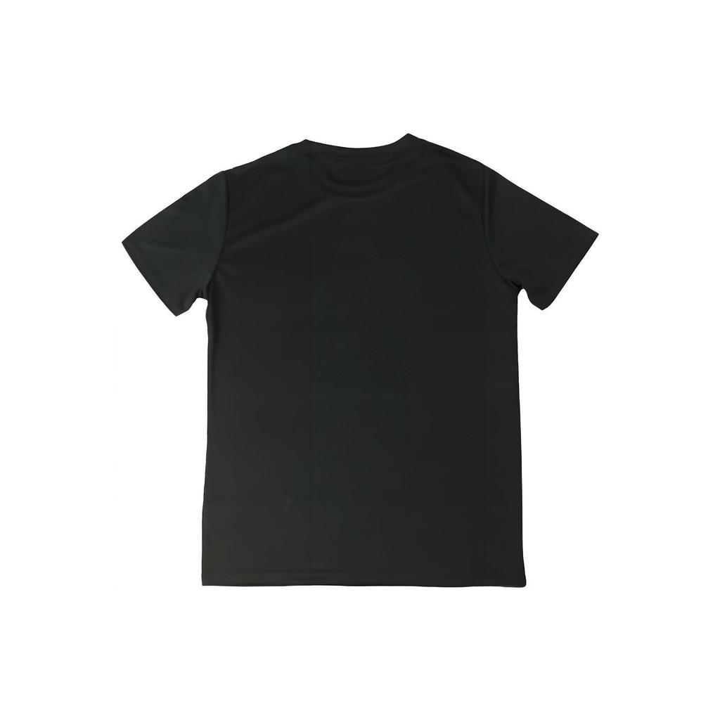 Adidas T Shirts Men's Black Base Gold Logo Crew Neck Moderate Straight Fit adiCSTS06P-BG