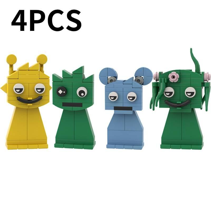 Конструктор Sprunki Фигурка Модель Игрушки Украшение Игровая Периферия