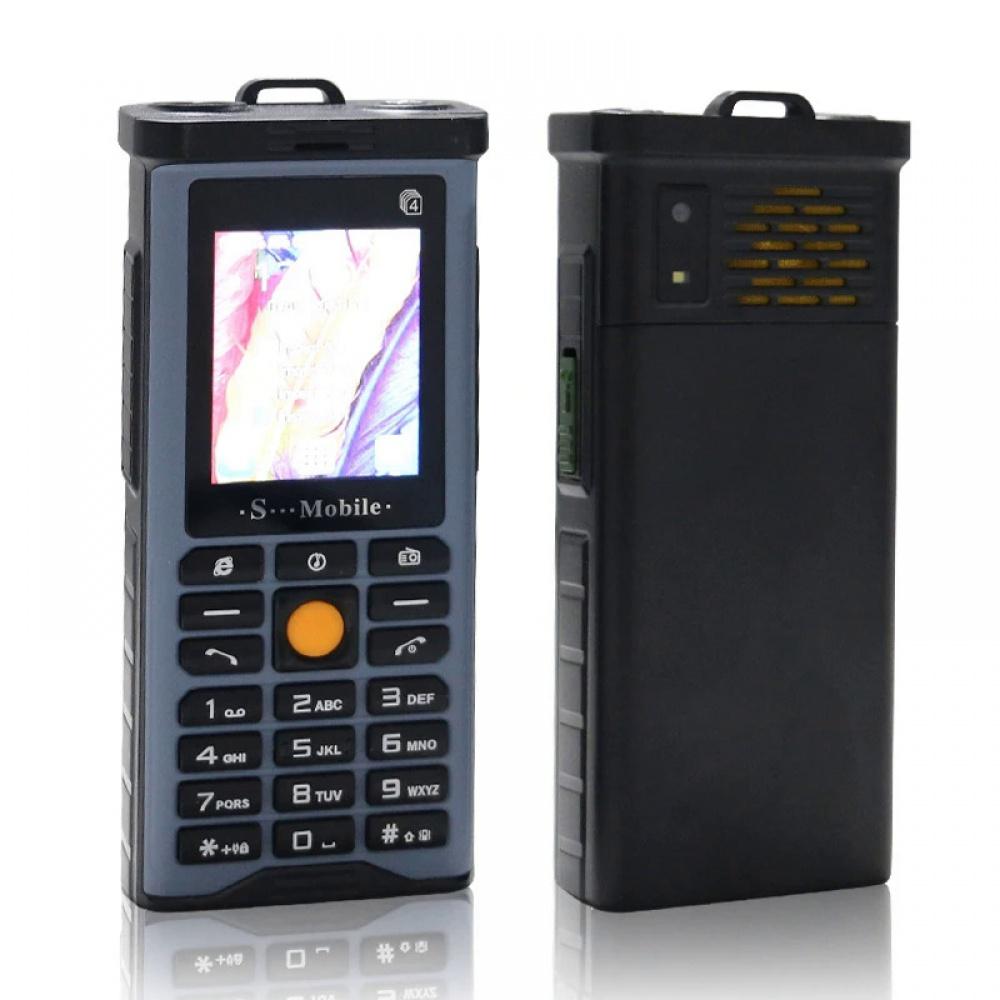 Outdoor Long-lasting Battery four-Sim Four-standby Mobile Phone Pull-up Antenna Signal Strong Button Function Machine
