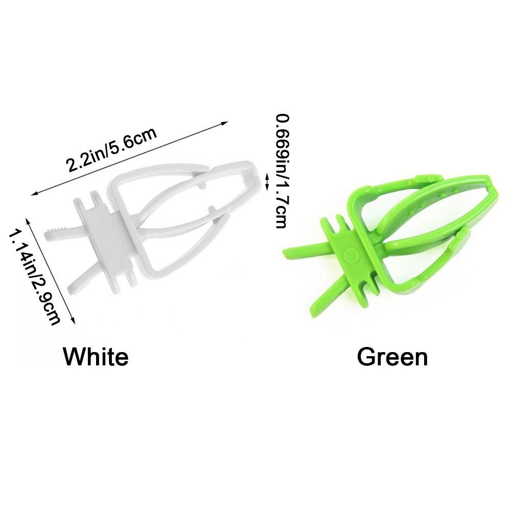 6Pcs Plastic Pet Bird Food Clip Mini Practical Parrot Fruit Vegetable Clip Portable Birds Food Holder Large Cages