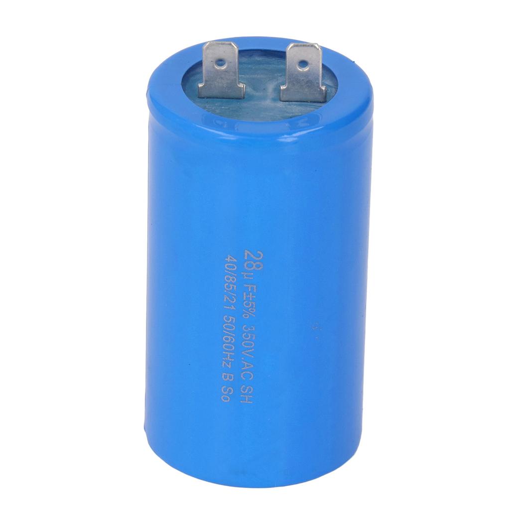 Пусковой конденсатор двигателя CBB60 2 контакта для генератора, воздушного насоса, компрессора 50 60 Гц 350 В переменного тока 28 мкФ