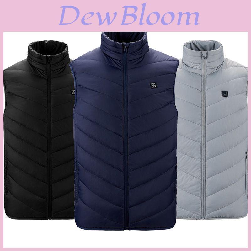 Comfortable Women Mens Electric Vest Heated Cloth Jacket Usb Powered Body Warmer
