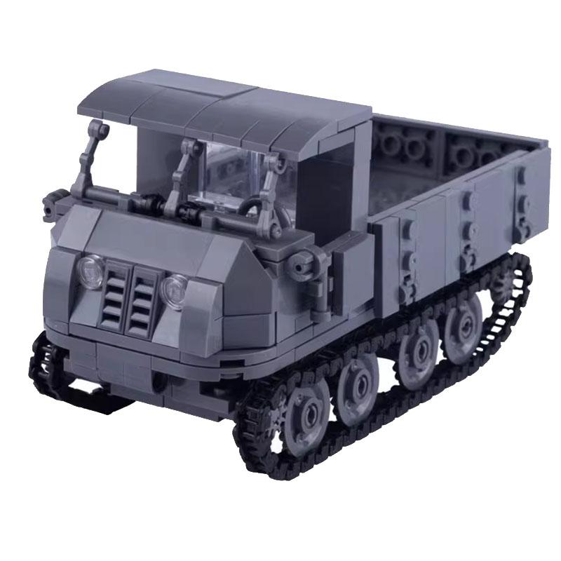Военный США Франция Великобритания Бронированная машина MOC Конструктор Фигурка солдата Танк Орудийная тележка Пушка Медицинский грузовик Транспортная игрушка K33