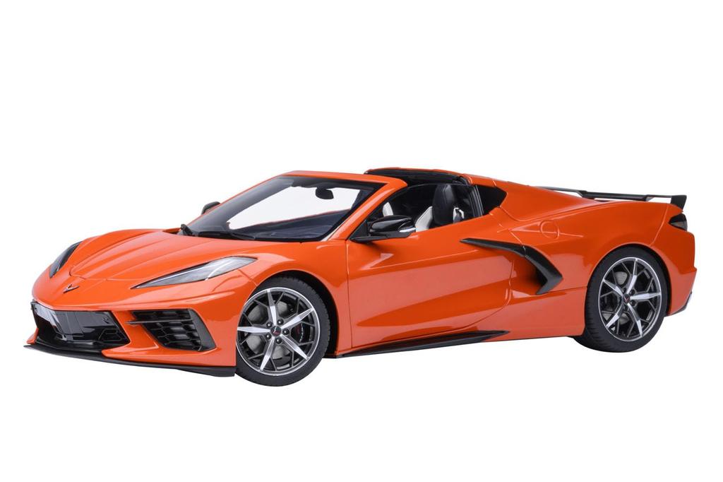 AUTOart Chevrolet Corvette Stingray Z51 Orange Finished Product 1/18 (C8)