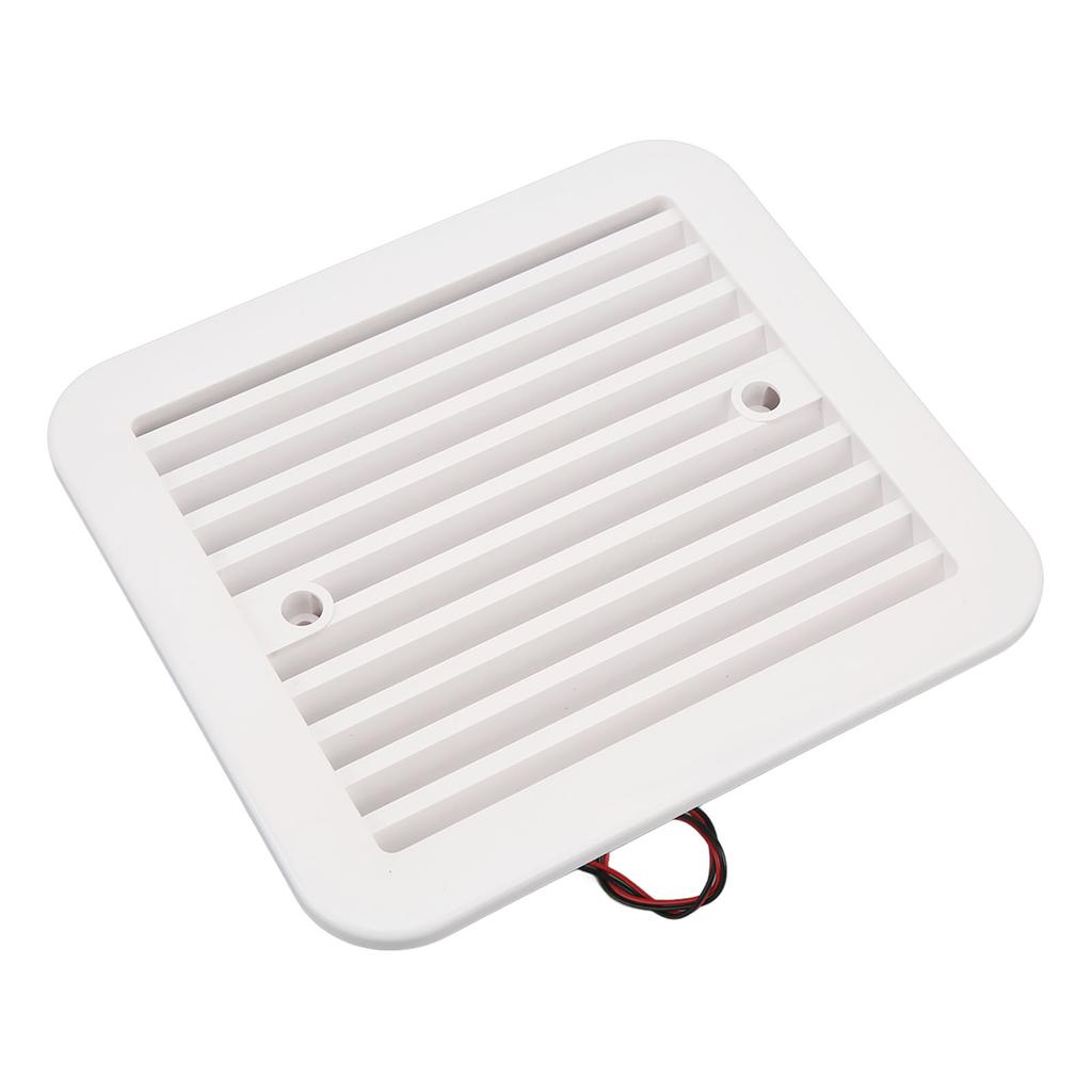 RV Vent Fan ABS 12V 0.2A Unidirectional Noiseless Ventilation Exhaust Caravan Accessories for Motorhome