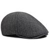 Повседневная елочка ретро кепка газетчика мужчины женщины осень зима теплый берет мода мужская плоская кепка эластичные регулируемые береты унисекс