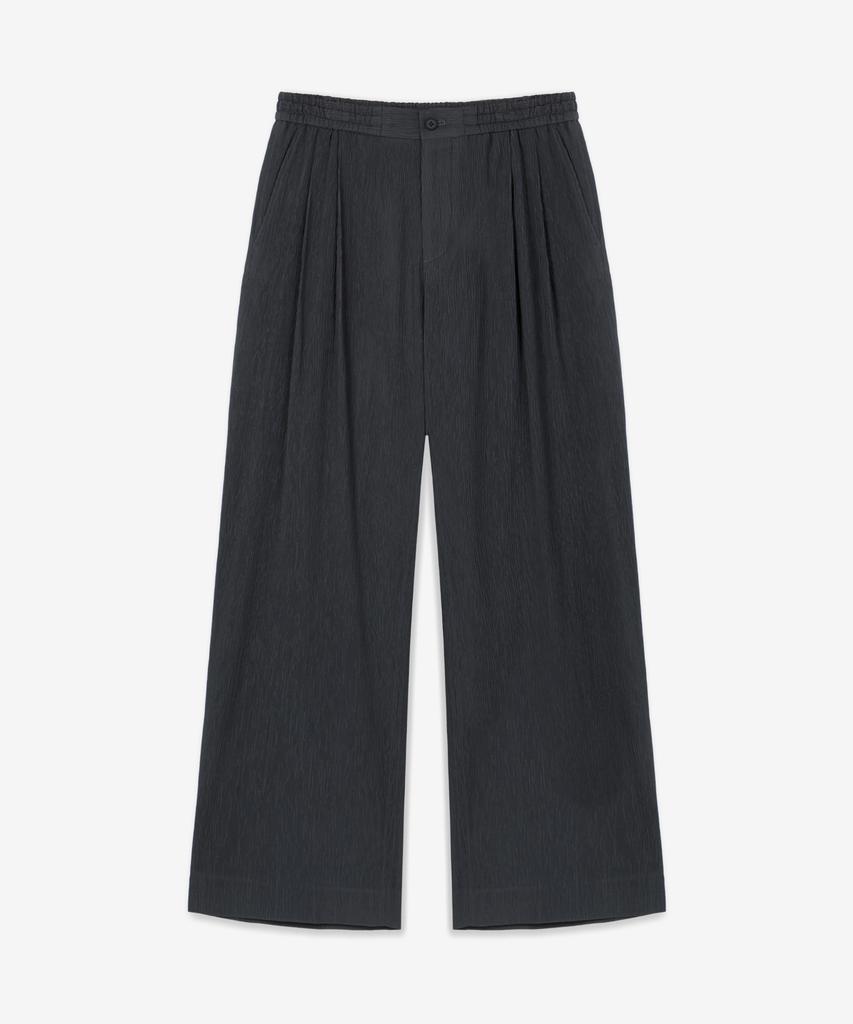 TNGT [Set] Kinoshita Seersucker Jacket & Maxi-Wide Pants (Grey) 0Tpa6E207G2