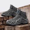 Men’s Grey Deserts Chakkas Shoes Casual Hiking Boots Black Outdoor Khaki Shoes Plus Size High Top