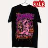 New Rob Zombie Shirt Country Music Black T-Shirt Plus Size Graphic Short Sleeve Shirt Unisex Men Women Summer