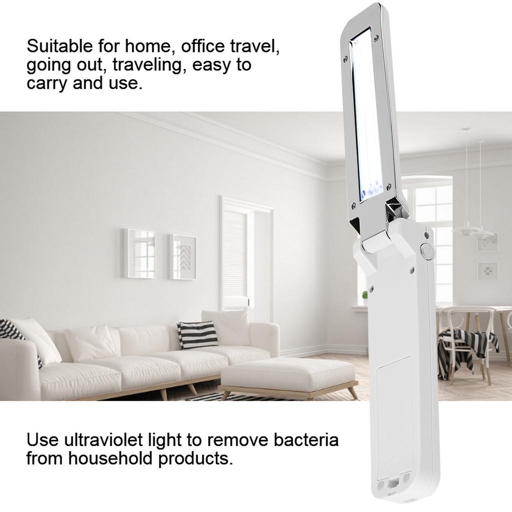 Портативный складной УФ-стерилизатор, дезинфекция, бактерицидная лампа для семейного офиса