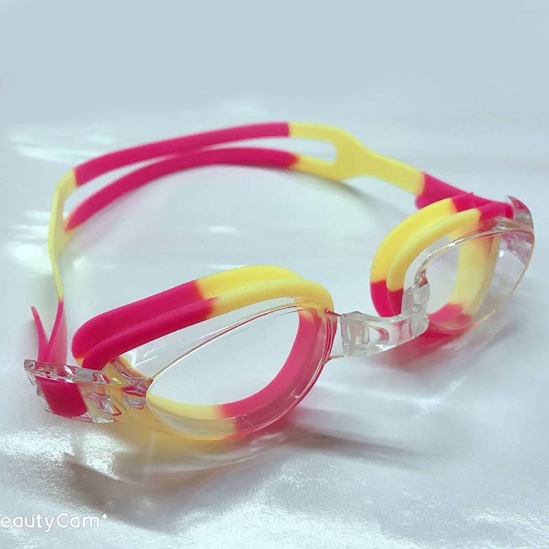 2025 Anti-Fog Electroplated Myopia Silicone Swimming Goggles Set