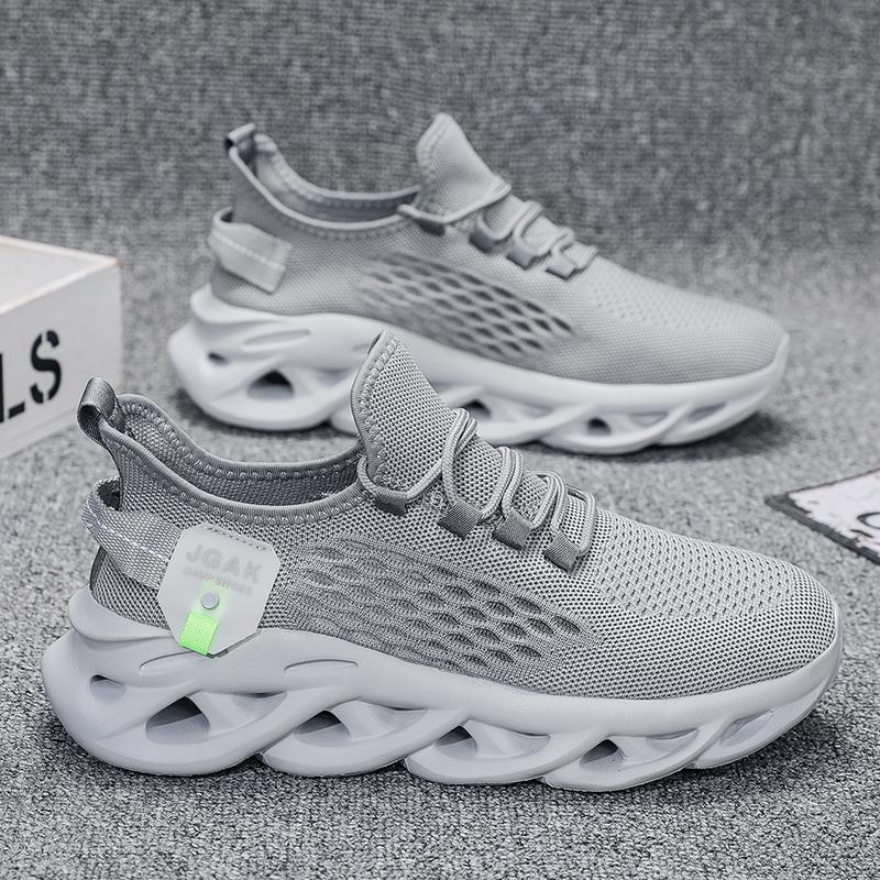 Мужская обувь большого размера, легкая, дышащая сетчатая обувь, мужские кроссовки, беговые кроссовки, теннис, спорт, мужская обувь