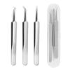 Пинцет из нержавеющей стали для удаления угрей