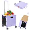 Carry Carry Adjustable Shopping Cart with 360 Degree Rotating Wheels Carrying Cart with Sports Carrying Compact For Travel Load Capacity 40KG Cart,