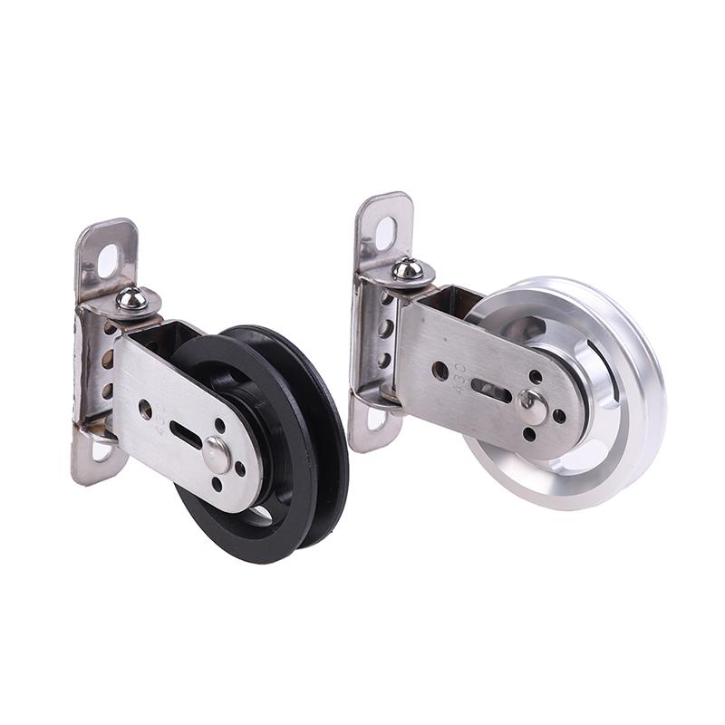 Настенный тренажерный зал для дома вращающийся бесшумный шкив Diy Lat Lift Cable System Wheel
