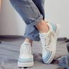 Трендовая спортивная женская обувь для крикета 2024 Весна и Осень Новые цветные маленькие белые туфли Универсальная повседневная женская обувь Кроссовки