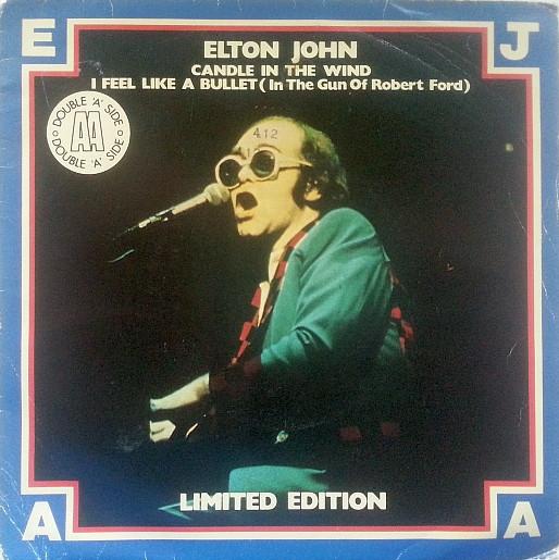 7-дюймовая пластинка ELTON JOHN Candle In The Wind I Feel Like A DJS10908 DJM Records 1978 UK Rock Б/у