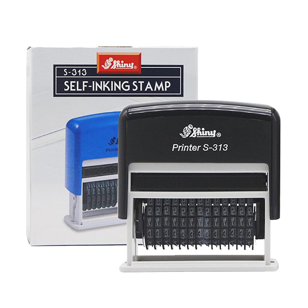 Компактный цифровой штамп-печать S313 с автоматической подачей чернил