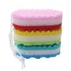 Three-layer Wave Bath Sponge Body Brush Skin Clean Massage Cleaning Shower Brushes Kids Adults Bath Sponge