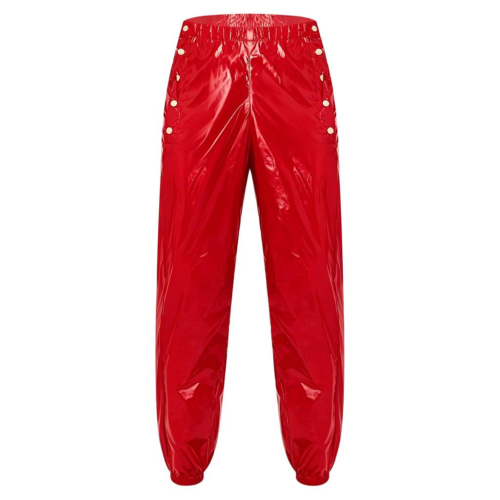 Men Waterproof Diaper Covers Pants Sides Waist Buttons Jogger Pants Easy Wearing Leakproof Adaptive Bottoms Special Needs