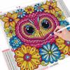 5D Full Drill Square Diamond Painting Owl Picture Of Rhinestone Diamond Embroidery Animal Cross Stitch Handmade Gift