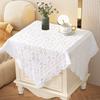 60x60cm Dust Cover Universal Lace Microwave Oven Bedside Table Cover Tea Table Decorative Cloth  Home Decor