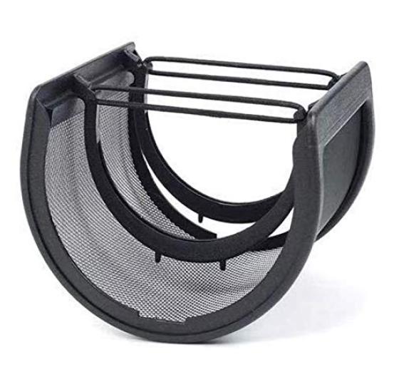 ALSKY Microphone Filter, Noise Reduction, U-Shaped, Desktop Microphone Filter, Pop (Black)