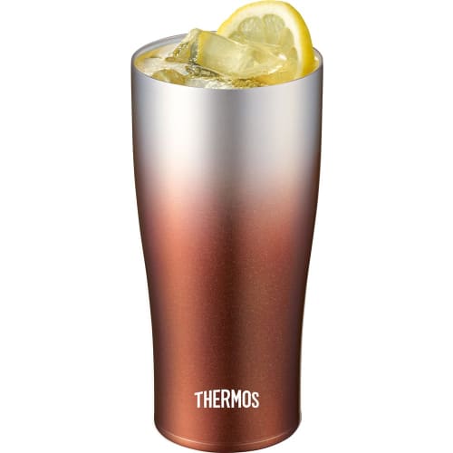 Thermos Термокружка с вакуумной изоляцией, 420 мл, Искрящийся коричневый, JDE-420C SP-BW