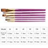 Nylon Hair Paint Brushes Set, Multi-Size Artist Brushes for Acrylic Oil Watercolor Painting