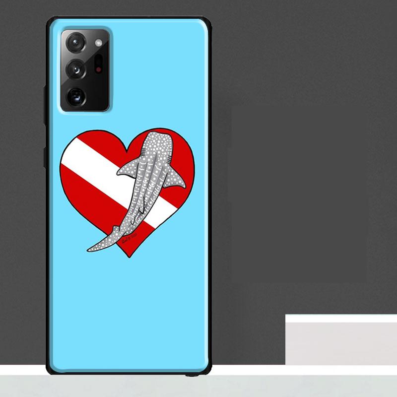 Китовые акулы Чехол для Samsung Galaxy S24 Ultra S23 S22 S21 S25 Ultra S9 S10 S20 Plus S25 FE Чехол для телефона