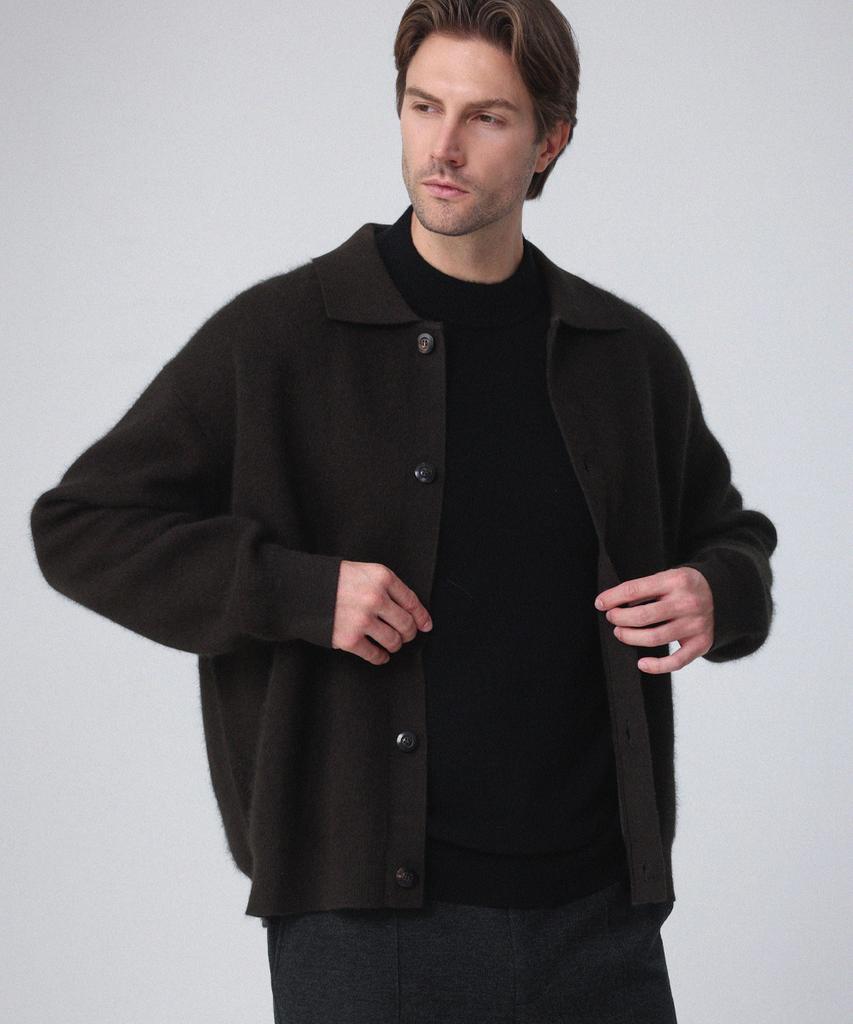 PAVOE Relin Angora Wool Knit Cardigan_2 Colors