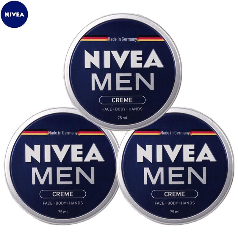 Nivea Мужской увлажняющий крем 3 шт.