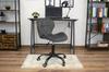 NOTO velvet swivel chair - dark gray