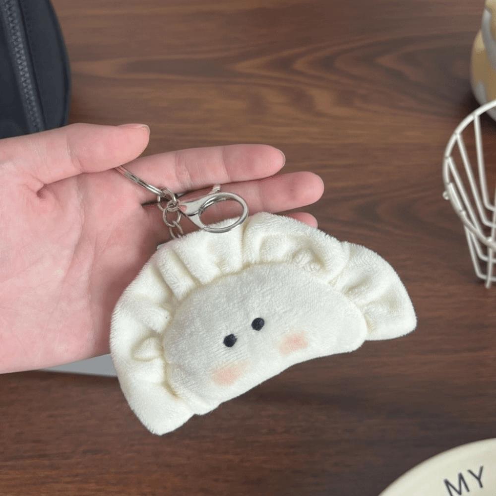 Plush Toys Plush Dumpling Keychain Soft Key Holders New Bag Charm For Boy Girl
