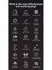 A98 Двухушные Внутриканальные TWS Bluetooth-наушники с ИИ-переводом