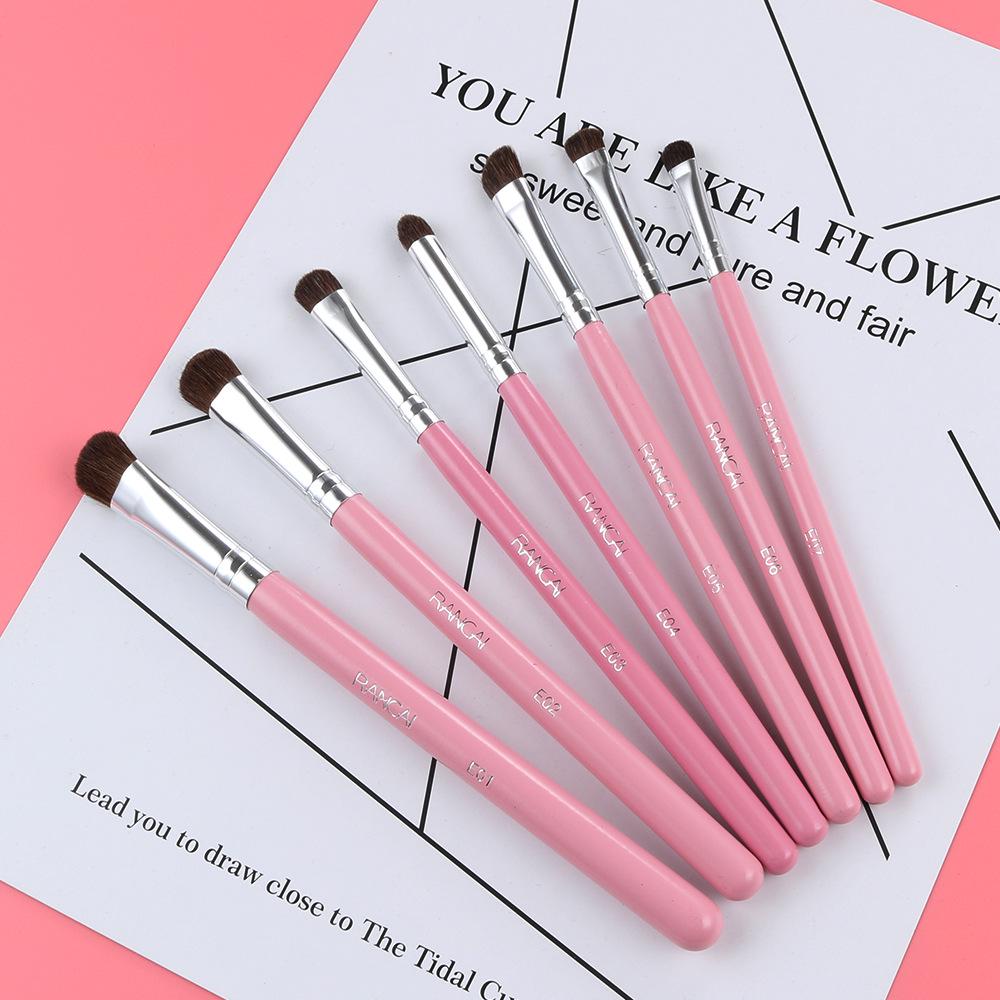 Makeup Tool 7Pcs/set Eye Brushes Set Eyeliner Shadow Blend Pencil Makeup Brush