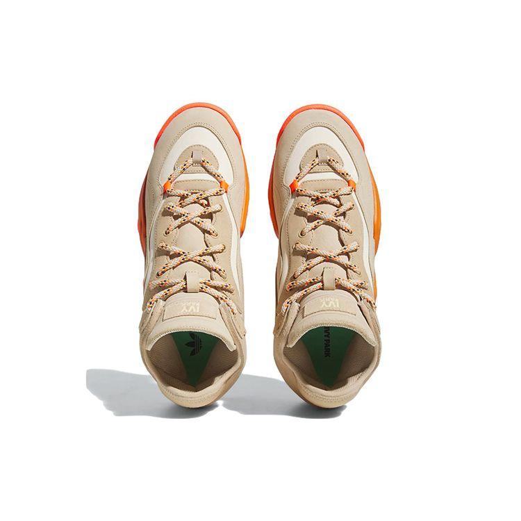 Ivy Park x adidas Top Ten 2000 Magic Beige Унисекс Кроссовки Песочный Кремово-белый Мятный ID5107