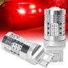 SINMAIT T20 LED Double Sphere Brake Lamp, Red, Compatible with Vehicle Inspections, T20 Double