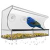 Кормушка для птиц M-Modern-Window, Кормушка для диких птиц, Прозрачная оконная кормушка для птиц, Изысканный подарок для наблюдения за птицами