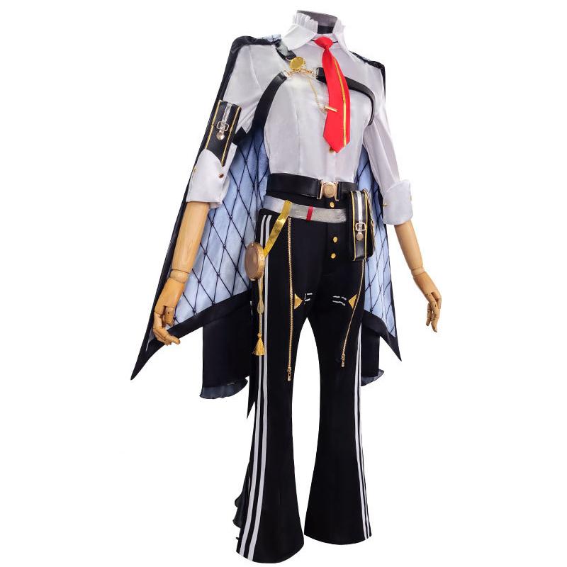 Игра Wuthering Waves Костюм для косплея Зани Опалённое сияние Костюм Зани Женский Наряд для Хэллоуин-вечеринки