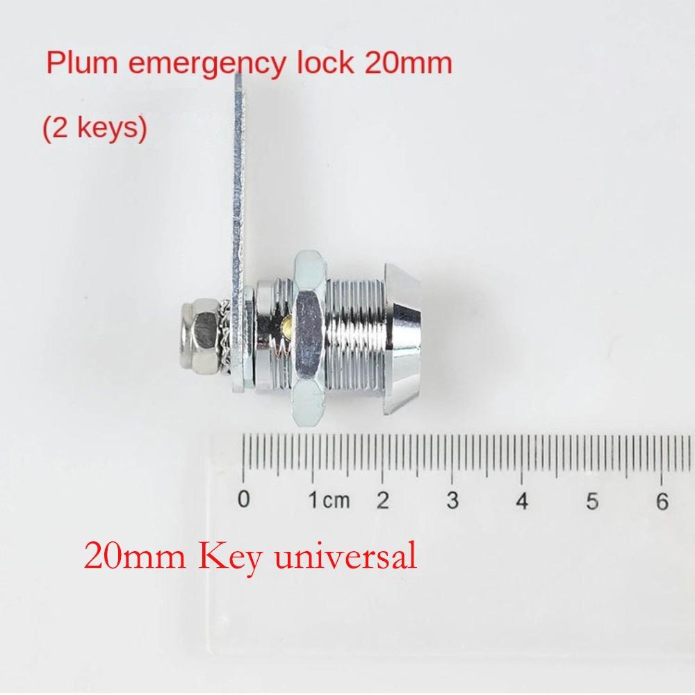 Safe Deposit Box Locks with 2 Keys File Metal Cabinet Replacement Lock New Emergency Lock