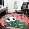 1pc Panda Package Office Round Area Rug, Indoor Mat Suitable For Office, Under Office Chairs Bedroom Living Room Home Decor, Room Deco, 071