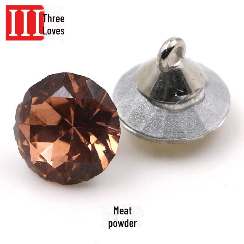 Sanai Crystal & Colored Diamond Buttons for Ladies' Clothing & Men's Shirts