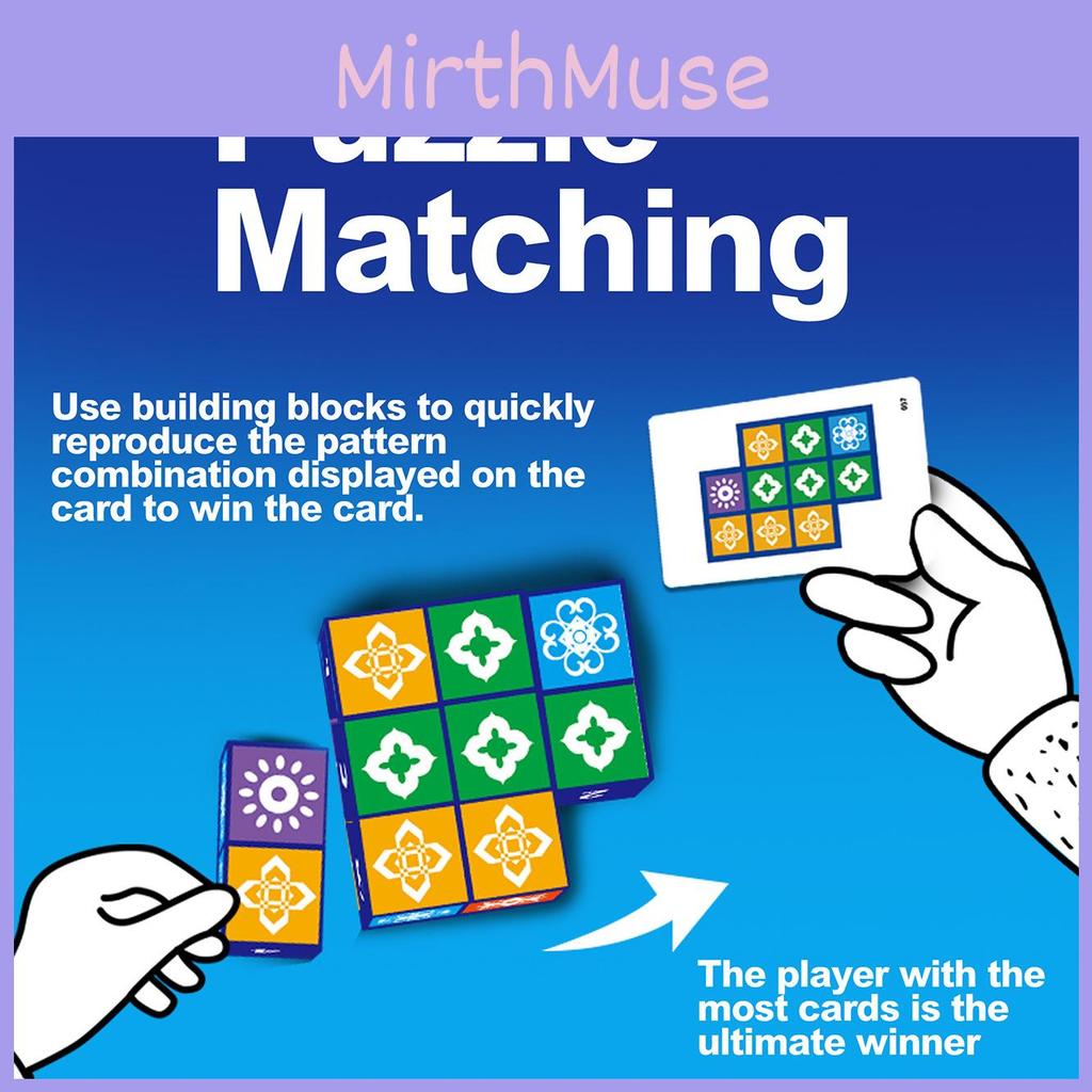 Exciting Uzzle Spatial Logic Thinking Board Game For Family Interactive Playtime