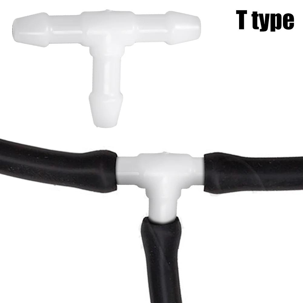 Т/У/И 3 типа автомобильных форсунок омывателя лобового стекла Шланг Соединитель водяной трубки Соединитель трубки распылителя стеклоочистителя Аксессуары для стеклоочистителей